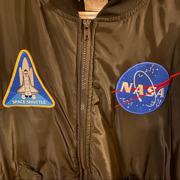 🎃 👻 Easy Halloween Adult NASA Dress Up Jacket - Picture 3 of 8